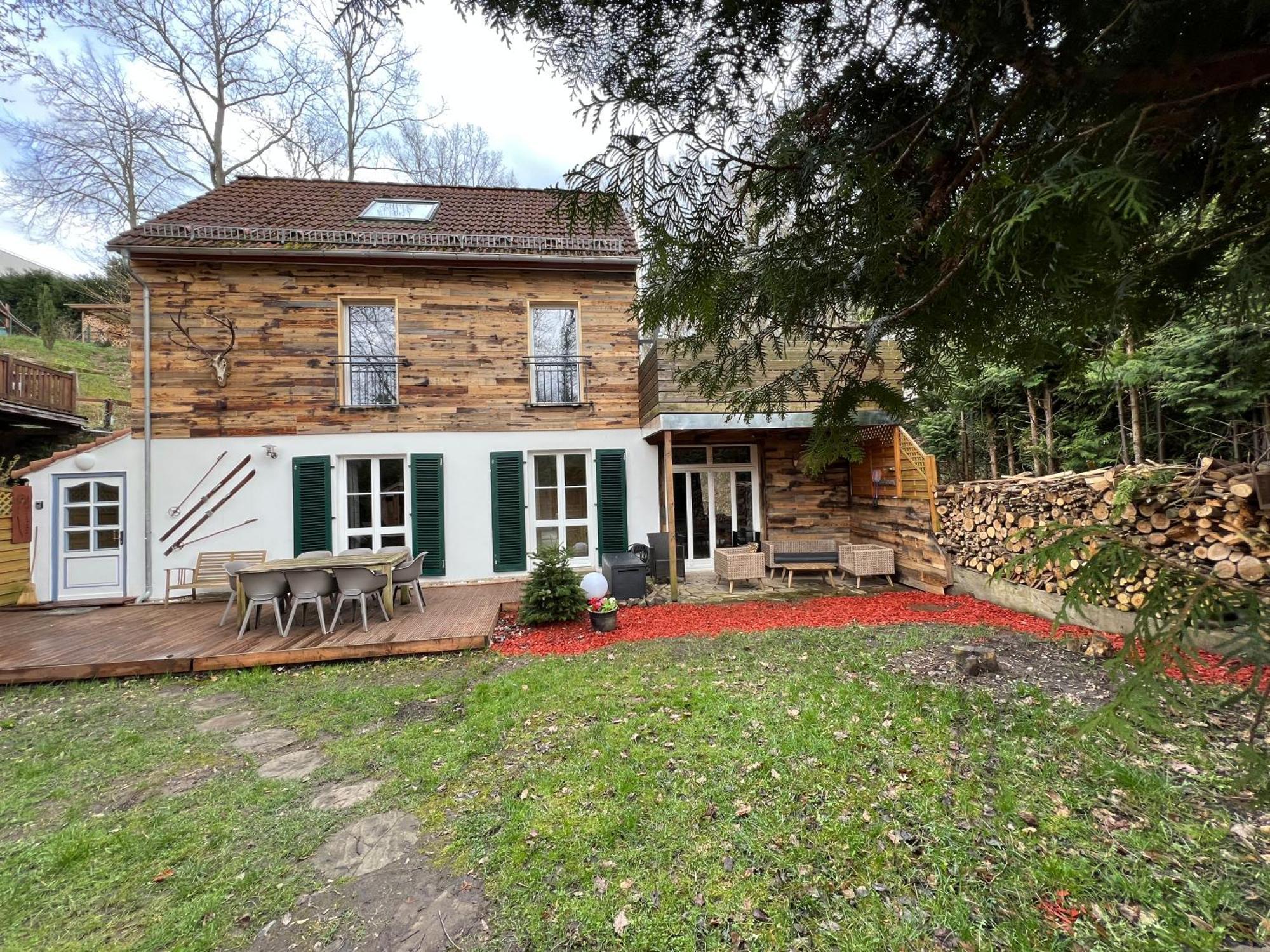 Chalet Ferienhaus Dresden Luaran gambar